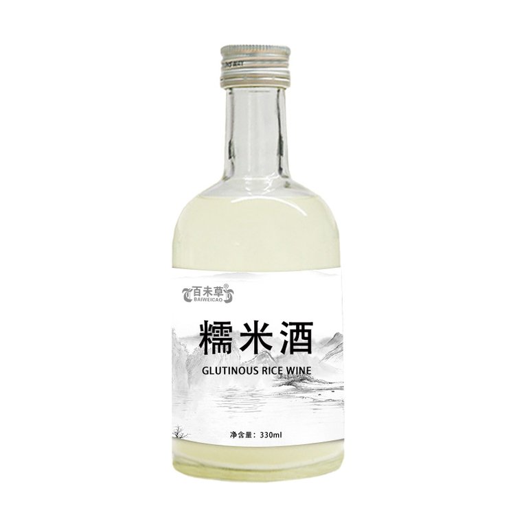 百未草42度糯米酒廠家直發(fā)配制酒果酒多種規(guī)格加工定制