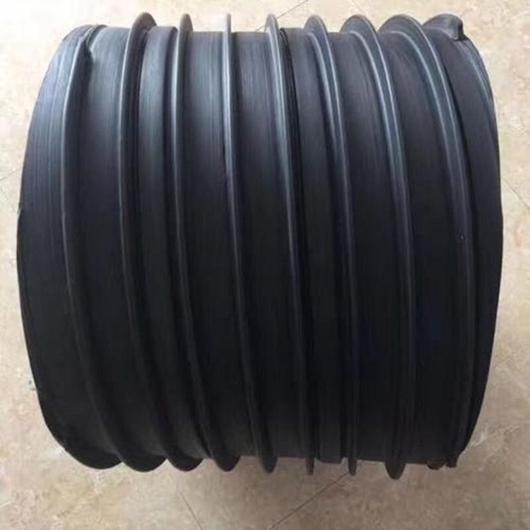 輝潤建材排污管道HDPE200-800雙壁波紋管定做排水管污水管