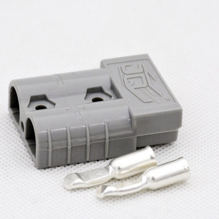 鍚涙櫞鎻掗牠50A600V鍙夎粖瑙€鍏夊厖闆绘彃闋帴鎻掍欢闆绘簮鎻掗牠閶伴浕姹犻€ｆ帴鍣�