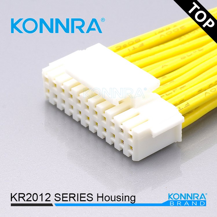 KONNRA2.0mm立貼單排端子車(chē)載導(dǎo)航儀接插件仿PHB2.0連接器米黃色