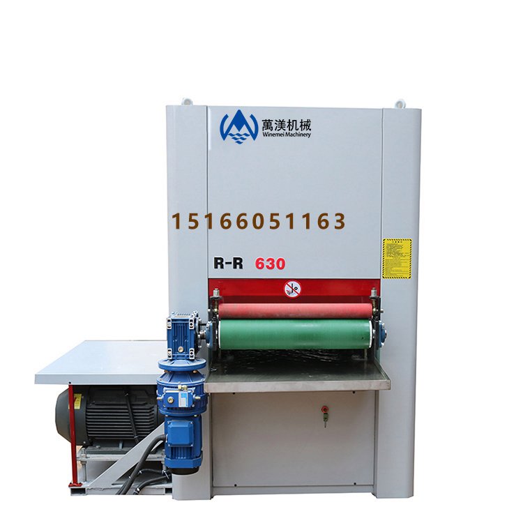 萬(wàn)渼機(jī)械金屬表面打磨設(shè)備水磨砂光機(jī)SW630-R-R
