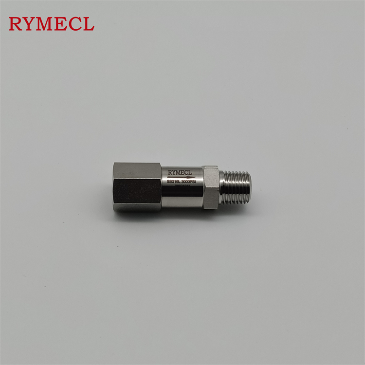 RYMECL高壓氣體專用耐腐蝕316L不銹鋼內(nèi)外絲單向閥CV-NFM