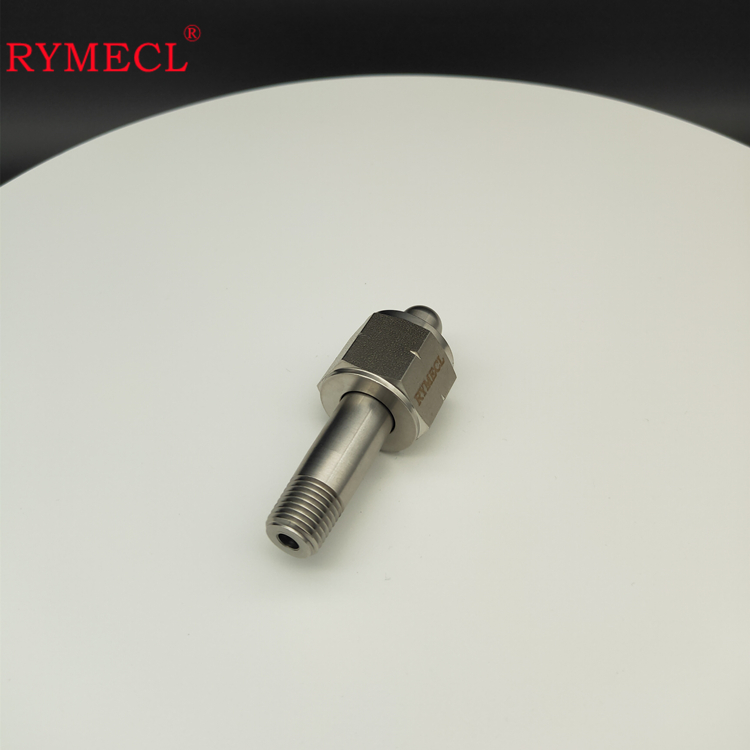 RYMECL耐高壓一氧化碳?xì)馄坑们蝾^密封316L不銹鋼氣瓶接頭CGA350