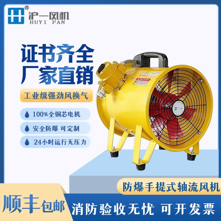 BSHT250MM10寸手提式耐高溫防爆防油船用軸流風(fēng)機(jī)工業(yè)抽風(fēng)機(jī)