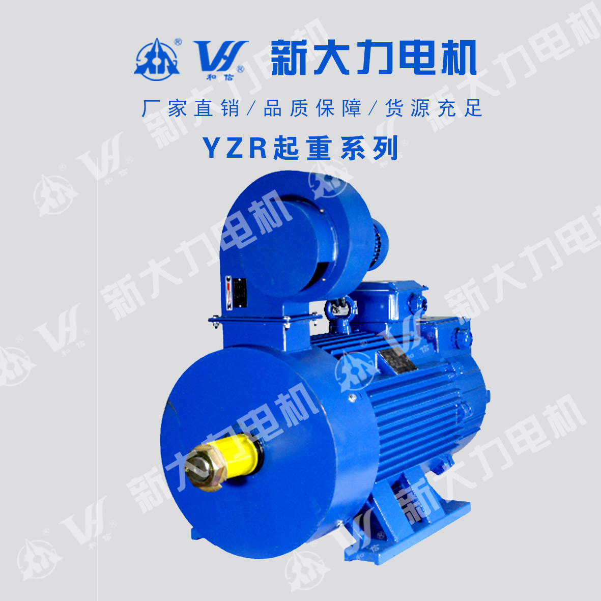 新大力電機(jī)YZR200L-622KW繞線轉(zhuǎn)子三相冶金起重電機(jī)