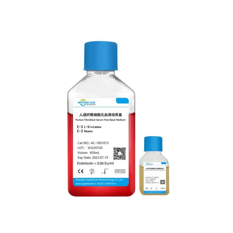 AC-1001015AppliedCell?人成纖維細胞無血清培養(yǎng)基