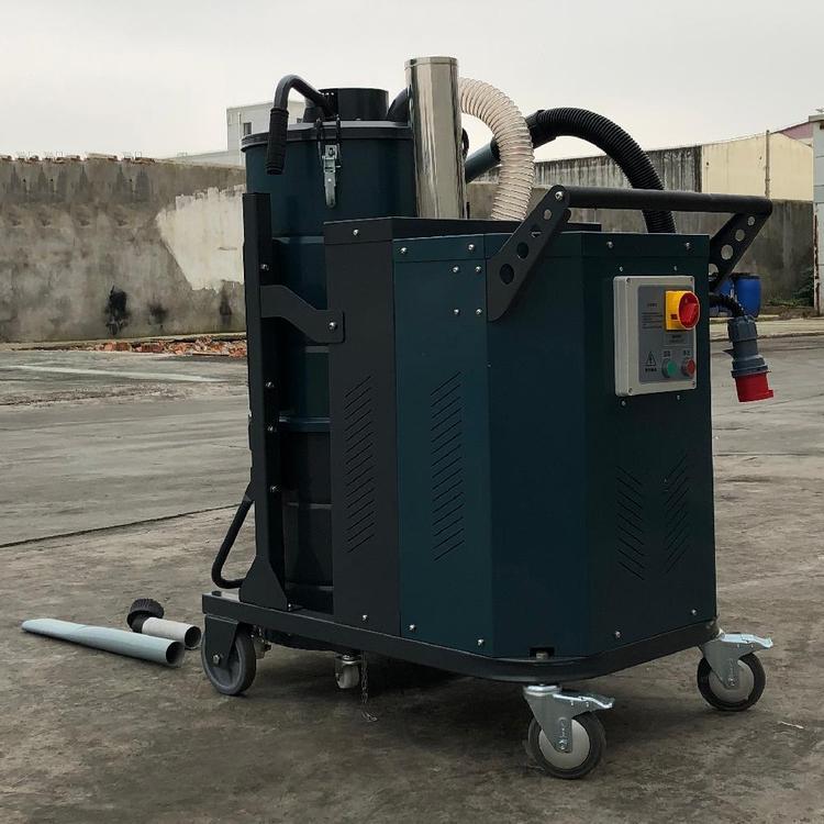 清理地面建筑垃圾吸塵機HC7-100L克萊森7.5千瓦380V工業(yè)吸塵器設備