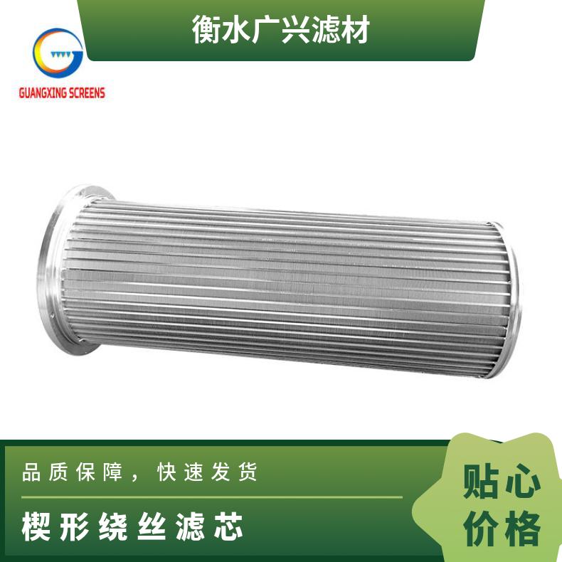 過(guò)濾面積多型號(hào)bt-002定制廣興楔形繞絲濾芯自清洗過(guò)濾器