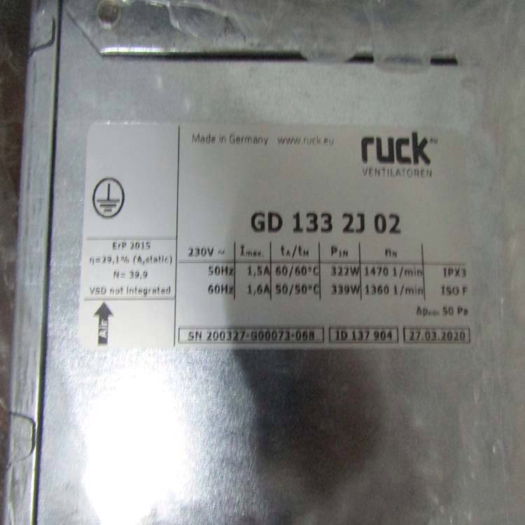 RUCK風(fēng)扇GD133-2K-110876