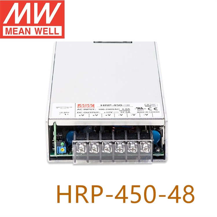 明緯HRP-450-48v450W驅(qū)動電源控制器智能開關(guān)電源