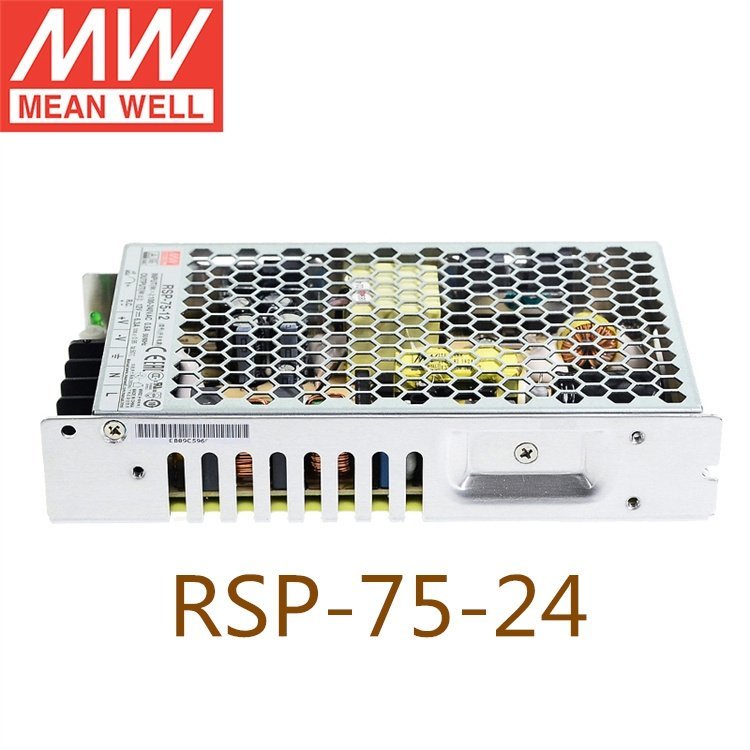 （MEANWELL）RSP-75-2475WAC轉(zhuǎn)DC開關(guān)電源帶PFC功能電源供應(yīng)器