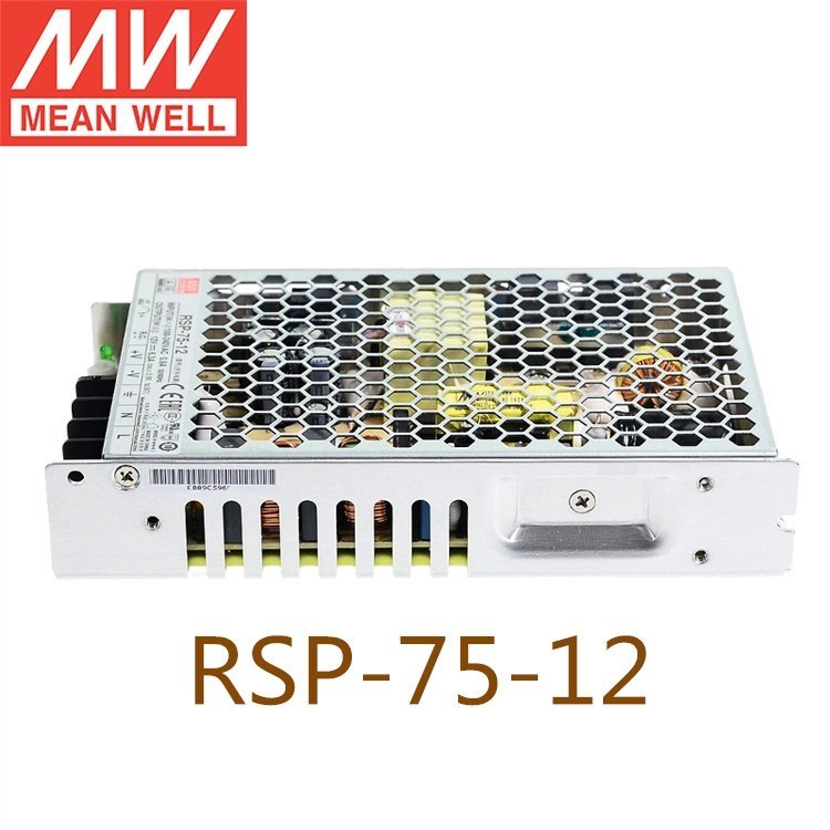 明緯開關(guān)電源RSP-75-12變壓器過載保護(hù)75W12V