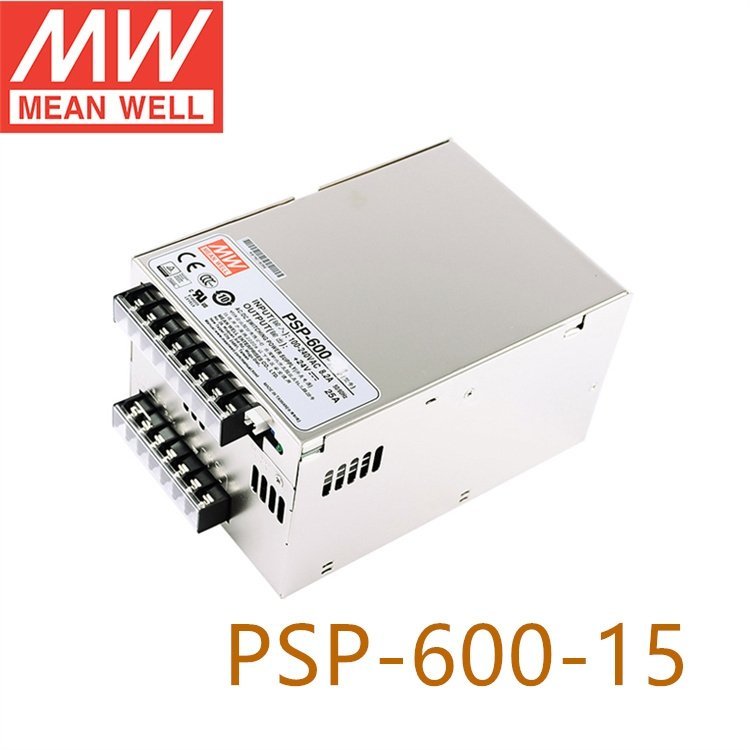 明緯PSP-600-15600W可并聯(lián)PFC15v電源適配器驅(qū)動開關(guān)電源