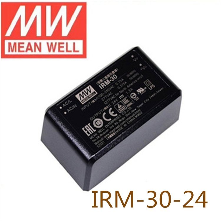 MeanWell明緯IRM-30-24防塵防水PCB安裝綠色電源模塊現(xiàn)貨