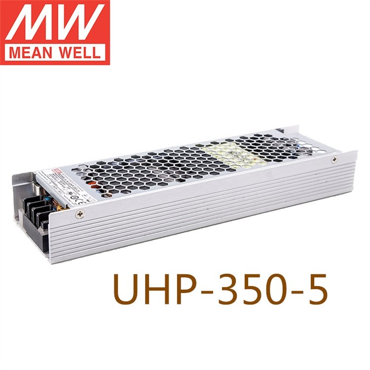 明緯（MEANWELL）UHP-350-5LED顯示屏電源有PFC超窄工控型開關(guān)電源