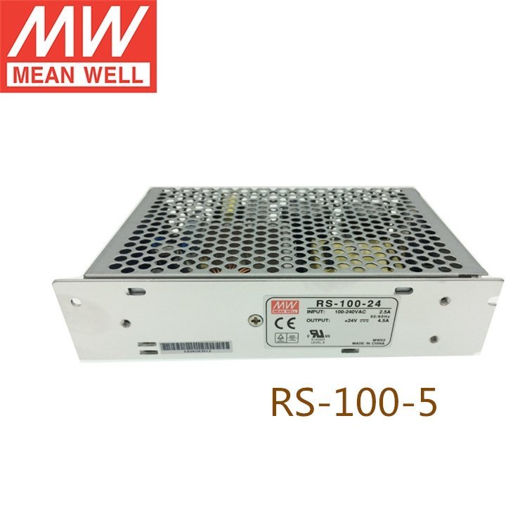 RS-100-5v100W單路惡劣環(huán)境適用明緯開關(guān)電源高效變壓器