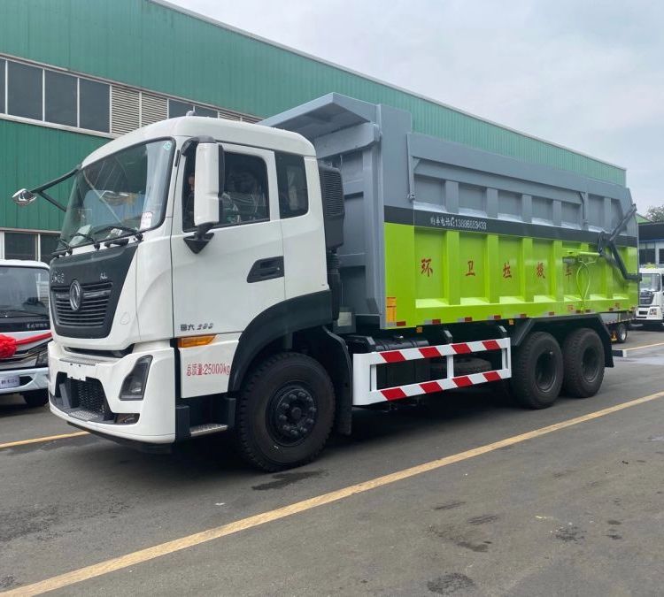 國六東風輕量化20方防腐蝕污泥自卸車油田油泥專用污泥運輸車