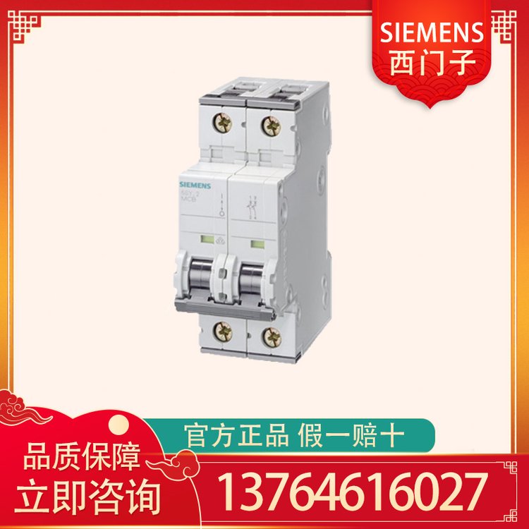 SIEMENS西門子限流作用和選擇性微型斷路器5SY61137CC