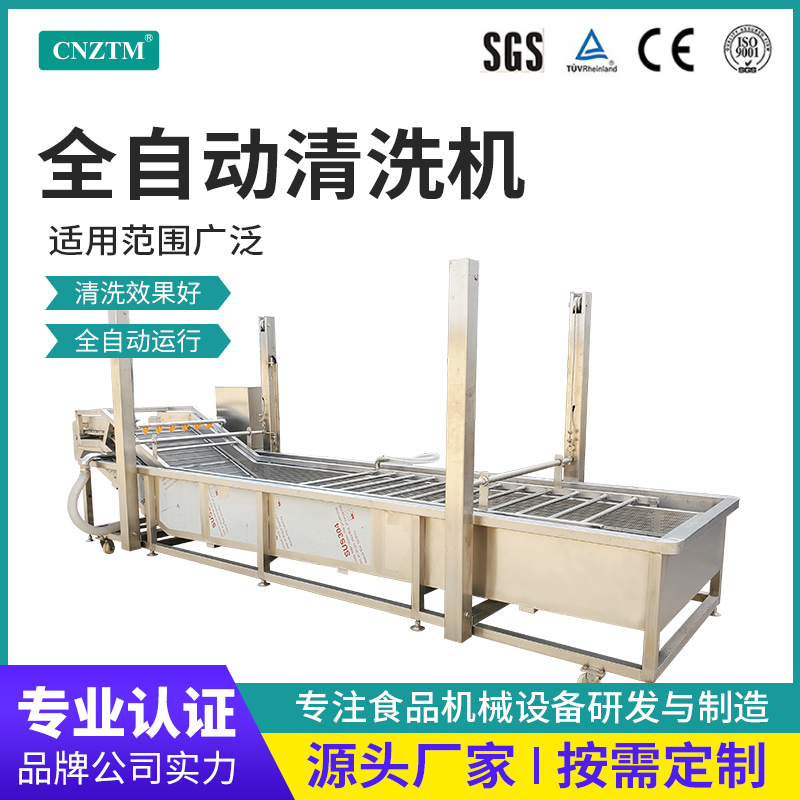 藍莓多功能清洗機大棗連續(xù)式氣泡清洗機過濾系統(tǒng)節(jié)約用水