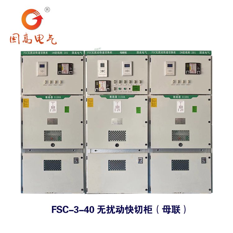 國高電氣FSC-3-4040.5kV無擾動(dòng)快切柜雙電源切換柜成套{快切}裝置