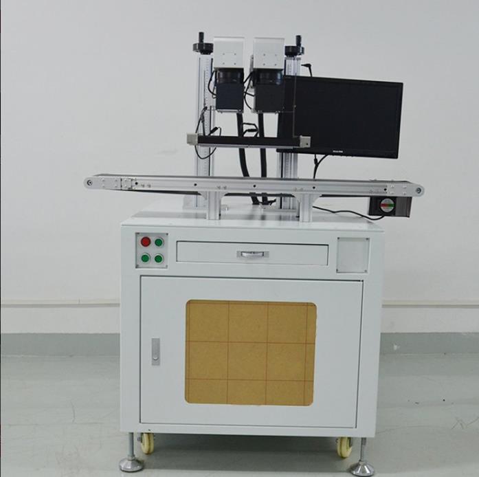 雙頭視覺定位激光打標機自動化多頭定制激光打標設備