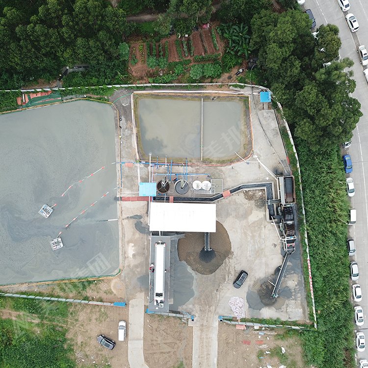 河道淤泥處理河道泥漿脫水機泥漿壓濾機美邦一站式服務