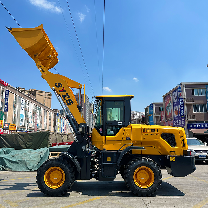 山宇重工ZL940B小型裝載機(jī)和鏟車國四排放動力強(qiáng)勁