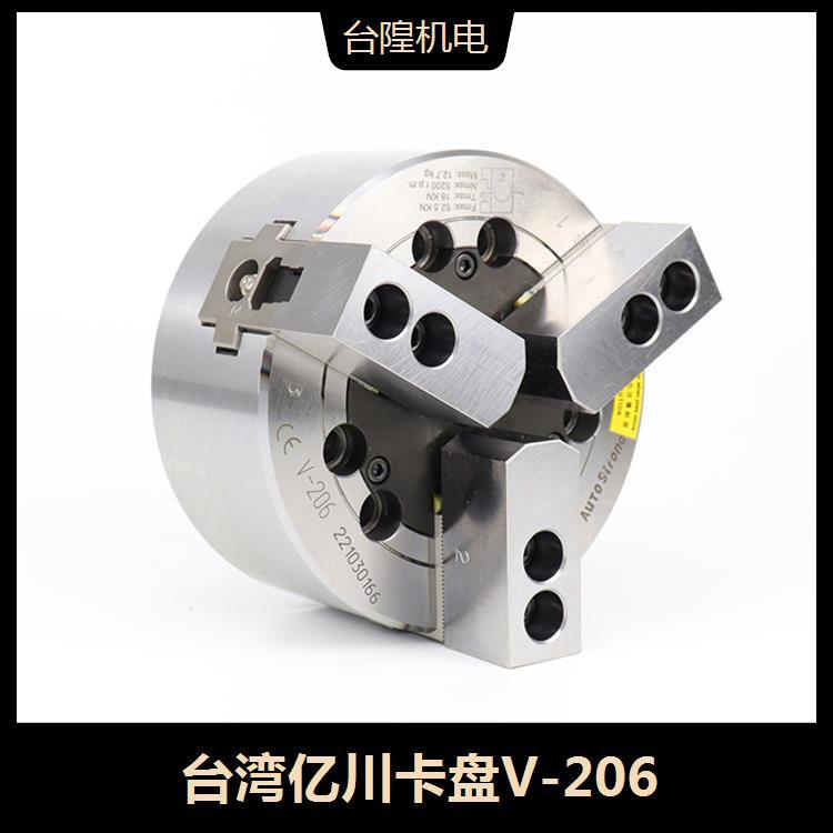 億川卡盤(pán)V-206拉桿行程12mm搭配油壓缸型號(hào)M1246