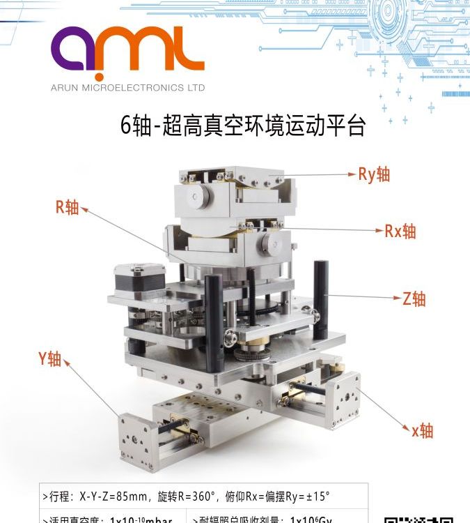 真空位移臺高低溫滑臺三維四維五維六維運動平臺