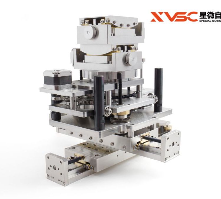 定制6軸電動真空位移臺高低溫直線模組絲桿滑臺AML