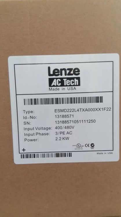 Lenze（倫茨）變頻器ESMD222L4TXA2.2KW全新原裝正品