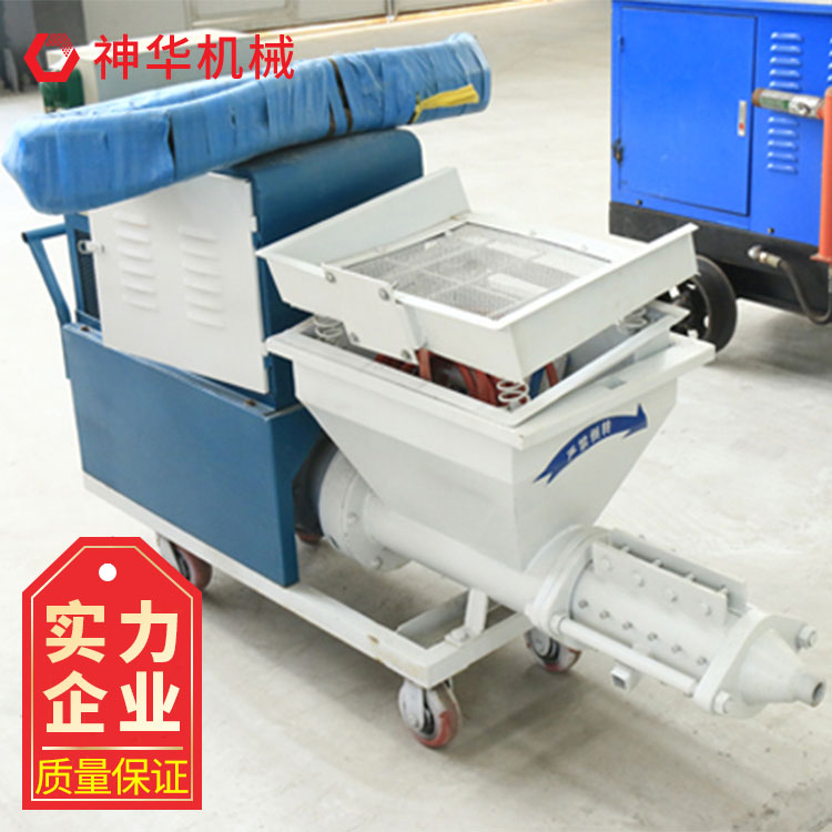 GLP-511砂漿噴涂機(jī)沒有落地灰可降低成本適用范圍