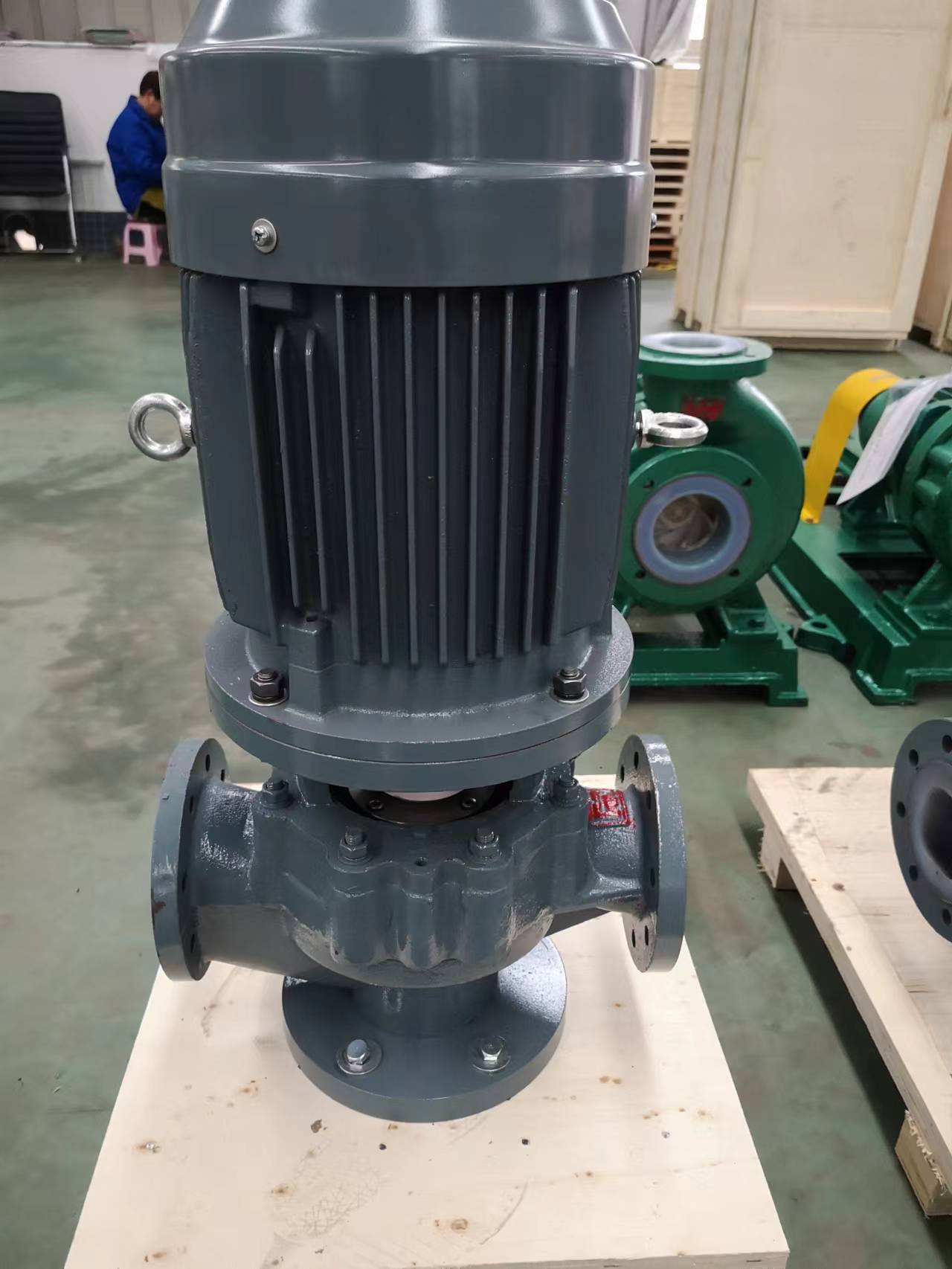 耐強酸防爆GBF100-125氟塑料化工離心泵煤安防爆電機