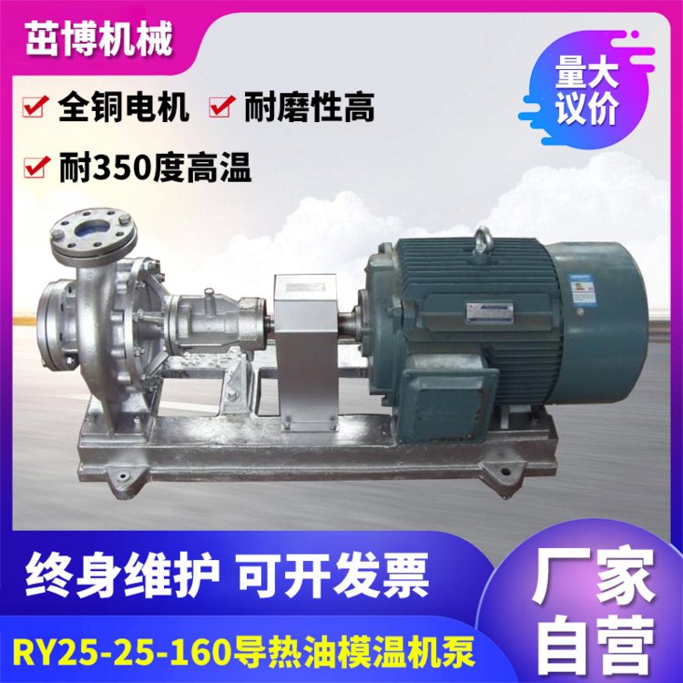 導熱油泵RY125-100-250模溫機設備導熱油鍋爐循環(huán)泵