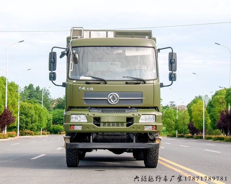 精選東風六驅(qū)越野餐車WWW5100XZCD6型野外自行式炊事車