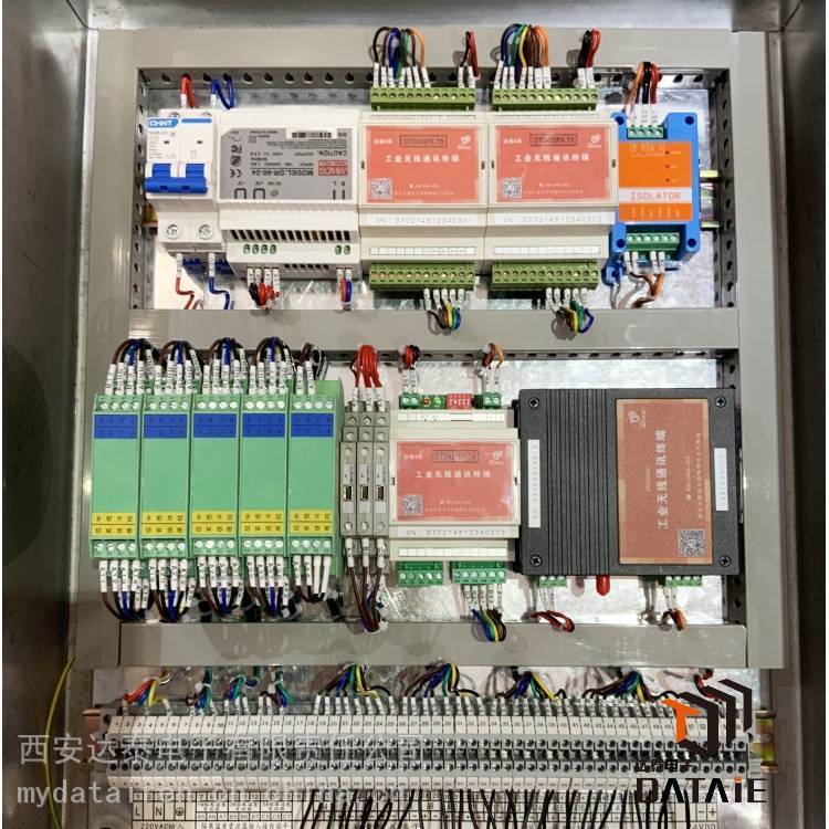 發(fā)電廠實現(xiàn)斗輪機作業(yè)PLC無線通訊4AI4AO8DI8DO雙向傳輸