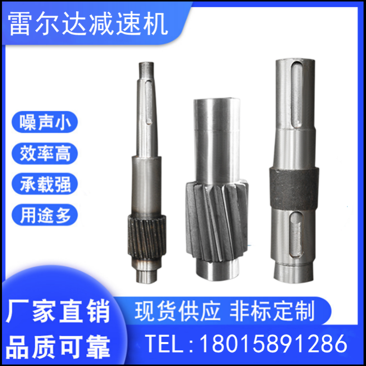 雷爾達(dá)減速機(jī)高速軸大齒輪中軸配件ZSY\/ZLY\/ZDY中2軸非標(biāo)定制