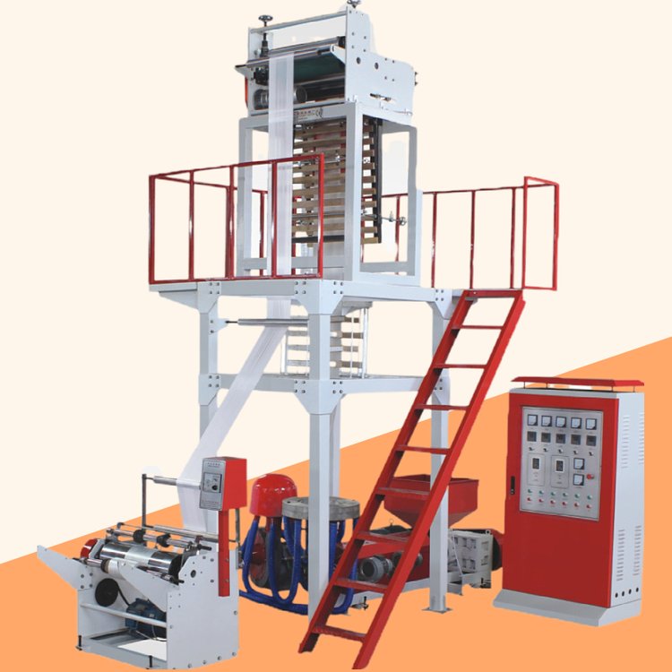 供應三層塑料共擠PE高低壓塑料吹膜機包安裝調試
