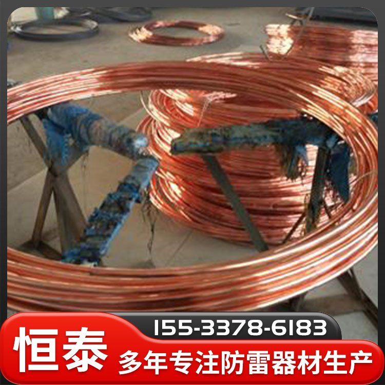 銅包鋼圓線銅覆鋼防雷接地主線風電用鍍銅圓鋼現(xiàn)貨批發(fā)