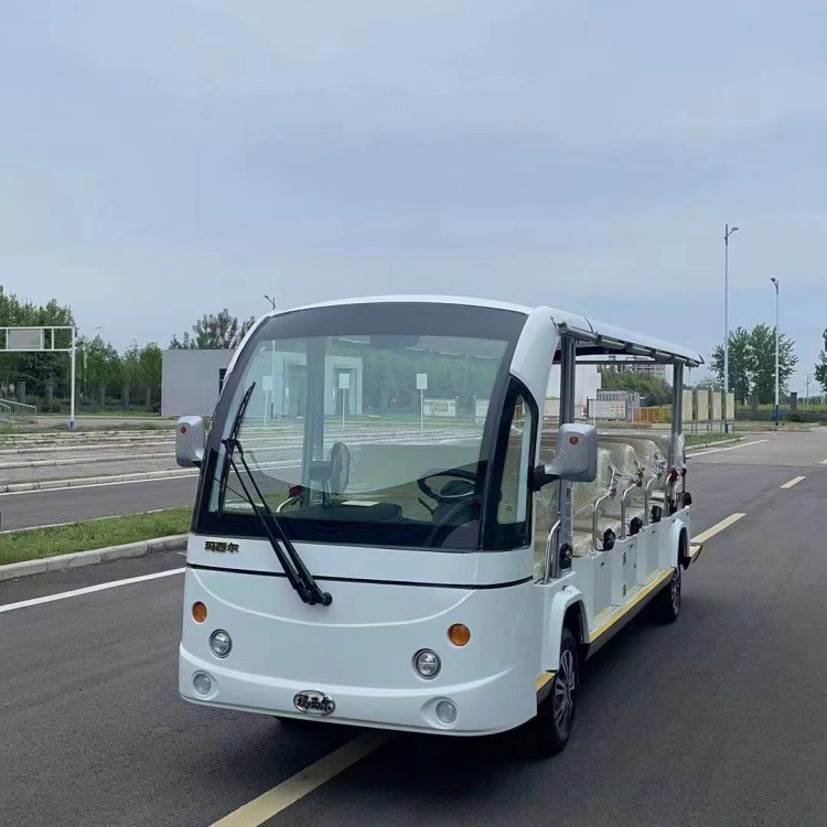 14座電動觀光車出租新車充電一次續(xù)航百公里遠(yuǎn)信DN-17F