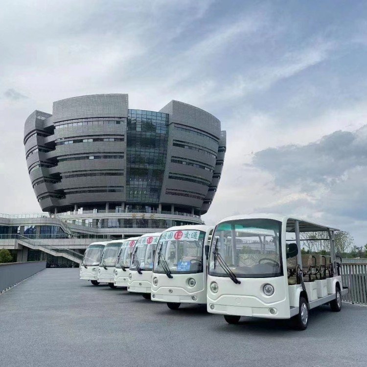 民宿電動觀光車出租銷售遠信GD14剎車前盤后鼓