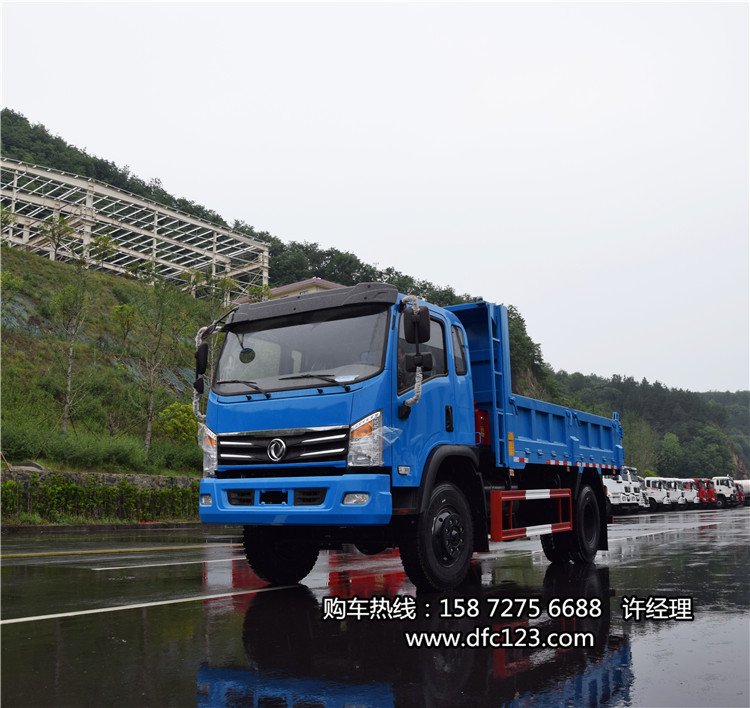 東風(fēng)出售出口車型4x4四驅(qū)越野自卸卡車4驅(qū)翻斗拉木車