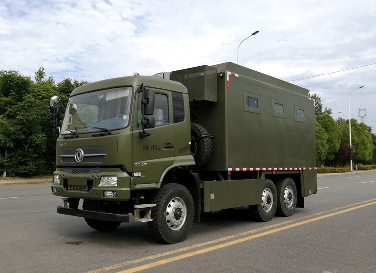 東風六驅(qū)野外自行式炊事車--6x6后勤應急移動餐飲車