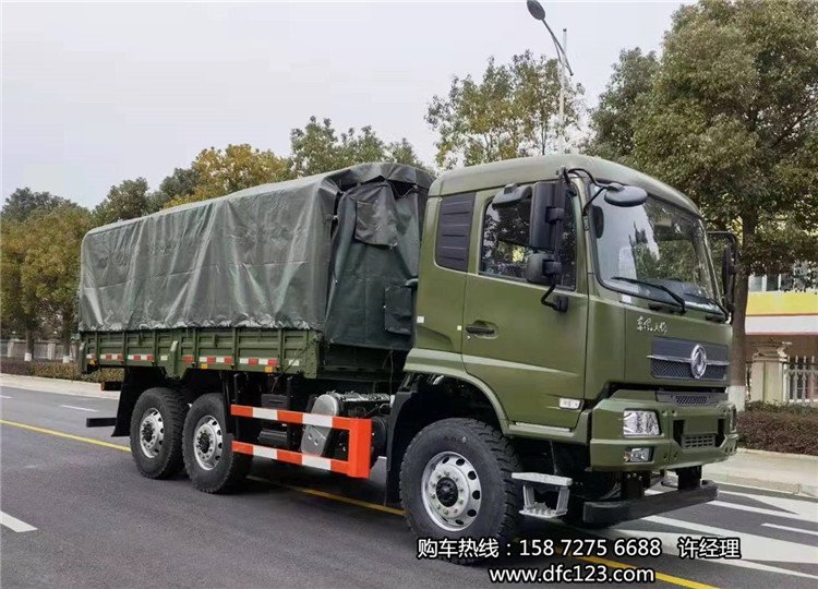 東風(fēng)國六排放天錦六驅(qū)6x6驅(qū)動越野消防運兵運人車