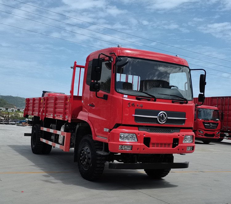 東風原廠出售康機210馬力四驅(qū)越野載貨汽車DFV2163