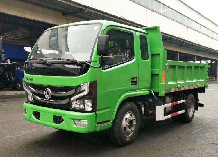 藍牌4米2翻斗車東風華神4.2米自卸車廠家出售渣土車