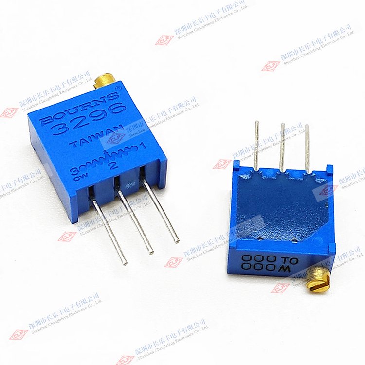 原裝BOURNS精密電位器3296W-1-101LF多圈微調(diào)電阻3296W100R