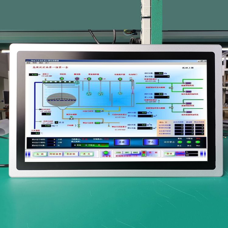 研華研江21寸平板電腦工控一體機豐富接口支持i3i5i7處理器工控一體機21.5寸平板電腦