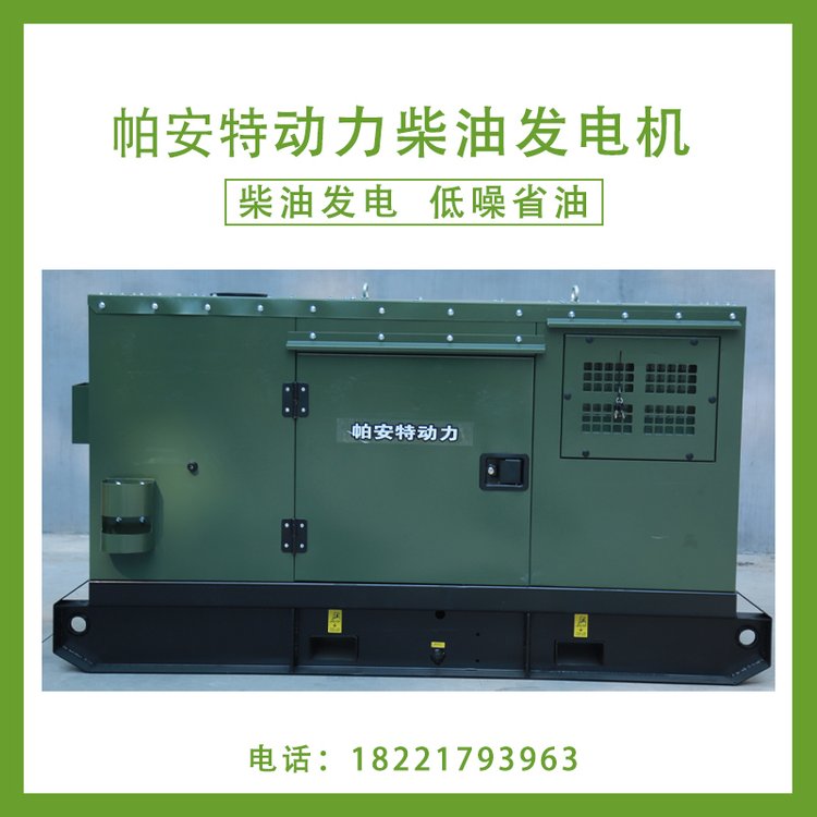 帕安特小尺寸車載四缸20KW千瓦靜音汽油發(fā)電機PAT20KRFG