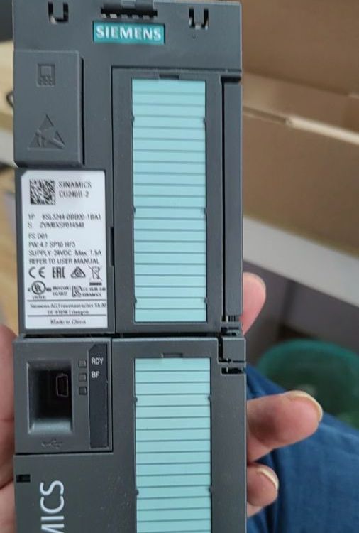 西門子G120模塊式變頻器通用和高性能控制單元6SL3246-0BA22-1CA0